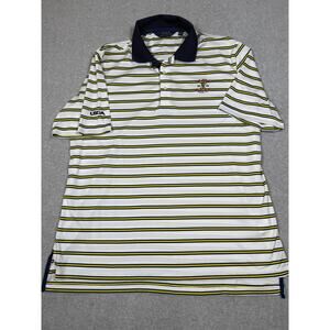 Polo Ralph Lauren Mens Size XL US Open 2020 Winged Foot Stripe Polo Shirt